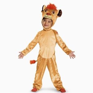 🦁 Toddler Disney Junior Lion King Kion The Lion Guard Costume 3T 4T